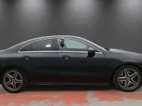 Usado Mercedes CLA220 AMG line 190 CV (139 kW) 2019 Negro Berlina