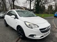 Used Vauxhall Corsa SRi 100 HP (73 kW) 2015 White Hatchback