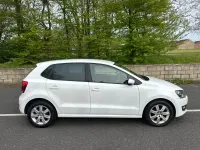 Begagnad VW Polo Match 2011 Vit Halvkombi
