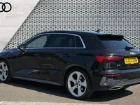 Used Audi A3 S-Line 150 HP (110 kW) 2023 Black Sedan