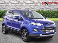Used Ford Ecosport Titanium 125 HP (91 kW) 2016 Blue SUV