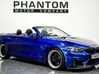 Usado BMW M4 Cabriolet Comfort Edition 431 CV (317 kW) 2018 Azul Descapotable