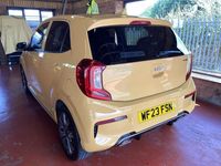 Used Kia Picanto GT-Line 2023 Yellow Hatchback