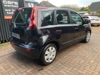 Used Nissan Note Visia 2009 Black Hatchback