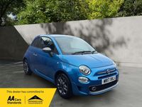 Used Fiat 500S S 69 HP (50 kW) 2017 Blue Hatchback