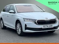 Used Skoda Octavia SE L 150 HP (110 kW) 2024 White Estate