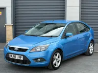 Used Ford Focus Zetec 2008 Blue Hatchback