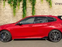 Used BMW M135 Shadowline 302 HP (222 kW) 2023 Red Hatchback