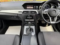 Begagnad Mercedes C220 AMG 2013 Svart Sedan