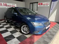 Used Seat Leon SE 110 HP (80 kW) 2016 Blue Hatchback