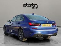 Used BMW 330e M Sport 288 HP (211 kW) 2021 Blue Sedan