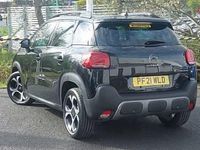 Begagnad Citroën C3 PureTech 2021 Svart Halvkombi