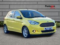 Used Ford Ka Plus Zetec 68 HP (50 kW) 2017 Yellow Hatchback