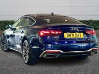 Used Audi A5 Sportback S-Line 161 HP (118 kW) 2022 Blue Hatchback