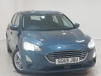 Used Ford Focus Zetec 125 HP (91 kW) 2020 Blue Hatchback