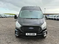 Used Ford Transit Custom Trend 105 HP (77 kW) 2021 Black Van