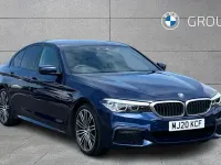 Used BMW 520 M Sport 184 HP (135 kW) 2020 Blue Sedan