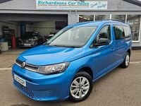 Used VW Caddy Maxi S 114 HP (83 kW) 2022 Blue MPV