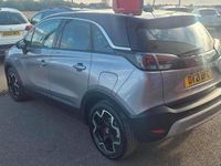 Used Vauxhall Crossland Elite 83 HP (61 kW) 2021 Grey SUV