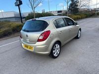 Used Vauxhall Corsa Design Edition 2008 Gold Hatchback