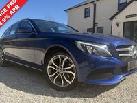 Used Mercedes C200 Premium Plus 184 HP (135 kW) 2017 Blue Estate