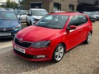 Used Skoda Fabia SE L 110 HP (80 kW) 2018 Red Hatchback