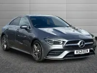 Used Mercedes CLA220 AMG Line Premium Plus 190 HP (139 kW) 2021 Mountain grey Sedan