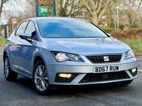 Used Seat Leon SE Technology 110 HP (80 kW) 2017 Silver Hatchback