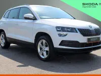 Used Skoda Karoq SE 150 HP (110 kW) 2018 White SUV