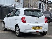 Used Nissan Micra Acenta 80 HP (58 kW) 2015 White Hatchback