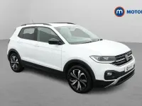 Used VW T-Cross Black Edition 110 HP (80 kW) 2024 White SUV