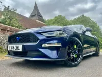 Used Ford Mustang Fastback 317 HP (233 kW) 2018 Blue Coupe