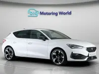 Used Cupra Leon 150 HP (110 kW) 2023 White Hatchback