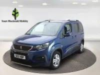 Used Peugeot Rifter Allure 131 HP (96 kW) 2021 Blue MPV