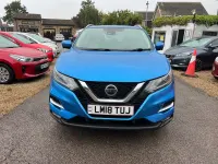 Used Nissan Qashqai N-Connecta 115 HP (84 kW) 2018 Blue SUV