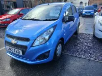 Used Chevrolet Spark LS 68 HP (50 kW) 2013 Blue Hatchback