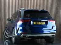 Used Mercedes GLE400 AMG line 2021 Blue Estate