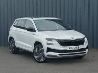 Used Skoda Karoq SportLine 150 HP (110 kW) 2024 White SUV