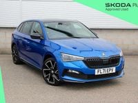 Gebraucht Skoda Scala Monte Carlo 108 PS (79 kW) 2021 Blau Kleinwagen