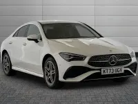 Used Mercedes CLA250 Executive 215 HP (158 kW) 2023 Digital white Coupe