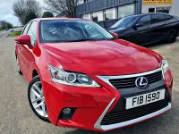 Used Lexus CT200h 2015 Red Hatchback