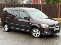 Used VW Caddy Maxi Life 2012 Mauve/purple MPV