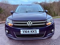 Używany VW Tiguan Match 140 KM (102 kW) 2014 Niebieski SUV