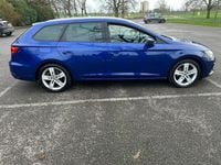 Used Seat Leon FR 150 HP (110 kW) 2017 Blue Estate