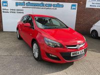 Used Vauxhall Astra Excite 2014 Red Hatchback