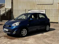 Used Nissan Micra Acenta 80 HP (58 kW) 2016 Blue Hatchback