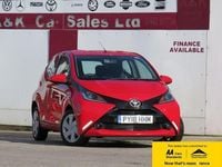 Used Toyota Aygo X-play 71 HP (52 kW) 2018 Red Hatchback