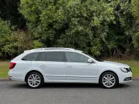 Used Skoda Superb 140 HP (102 kW) 2015 White Estate