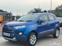Used Ford Ecosport Titanium 112 HP (82 kW) 2014 Blue SUV