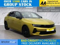 Second-hand Vauxhall Astra GS Line 130 CP (95 kW) 2022 Galben Hatchback